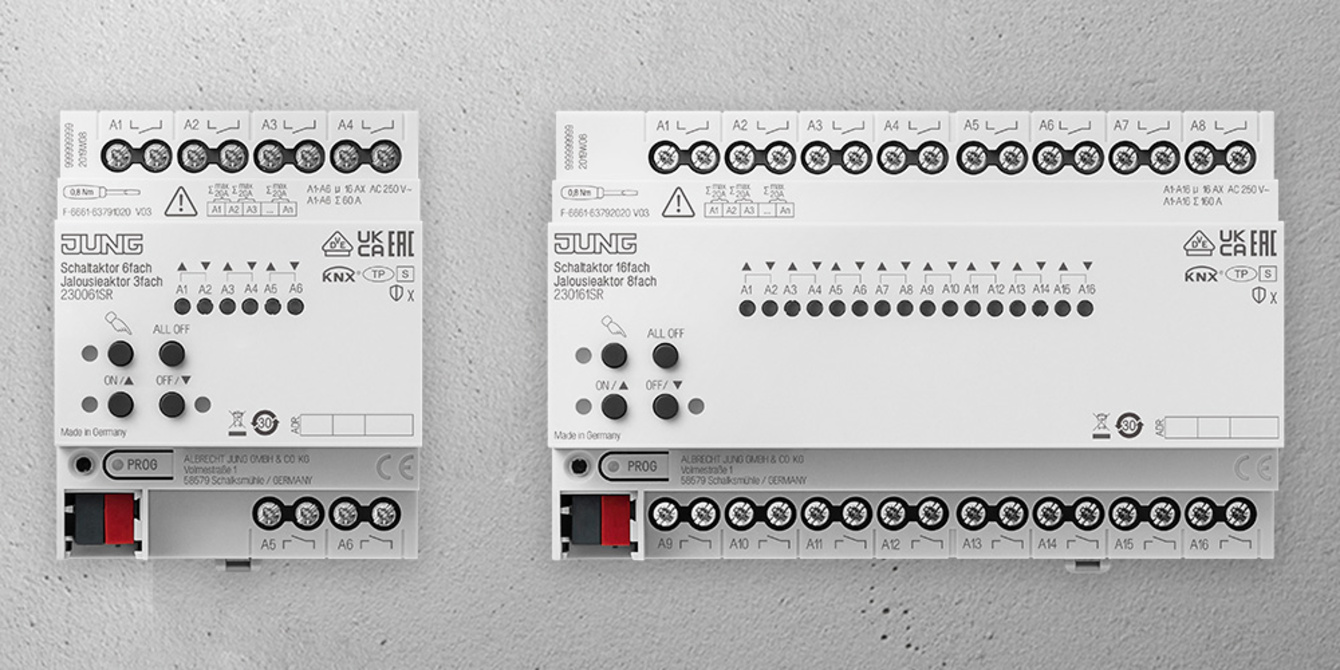 KNX Schalt- und Jalousieaktoren bei Jottbe Elektrotechnik in Trebur