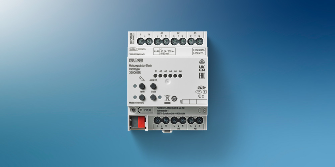KNX Heizungsaktor 6-fach bei Jottbe Elektrotechnik in Trebur