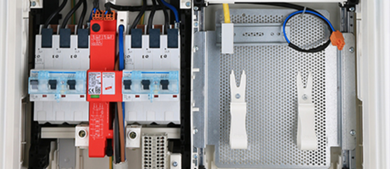 Hausanschluss, Zähler und Unterverteiler bei Jottbe Elektrotechnik in Trebur