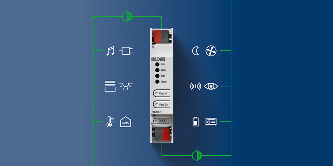 KNX Bereichs- und Linienkoppler bei Jottbe Elektrotechnik in Trebur
